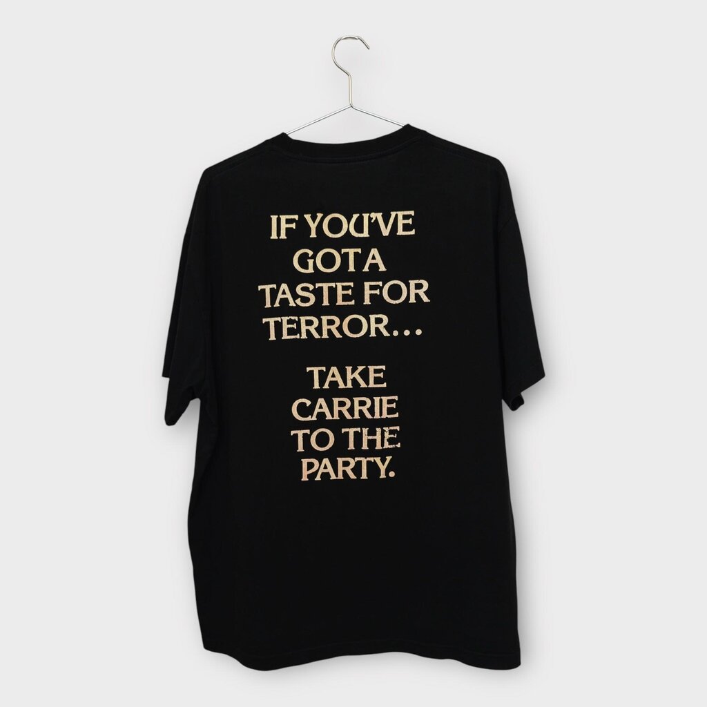Black Carrie Horror Graphic Tee