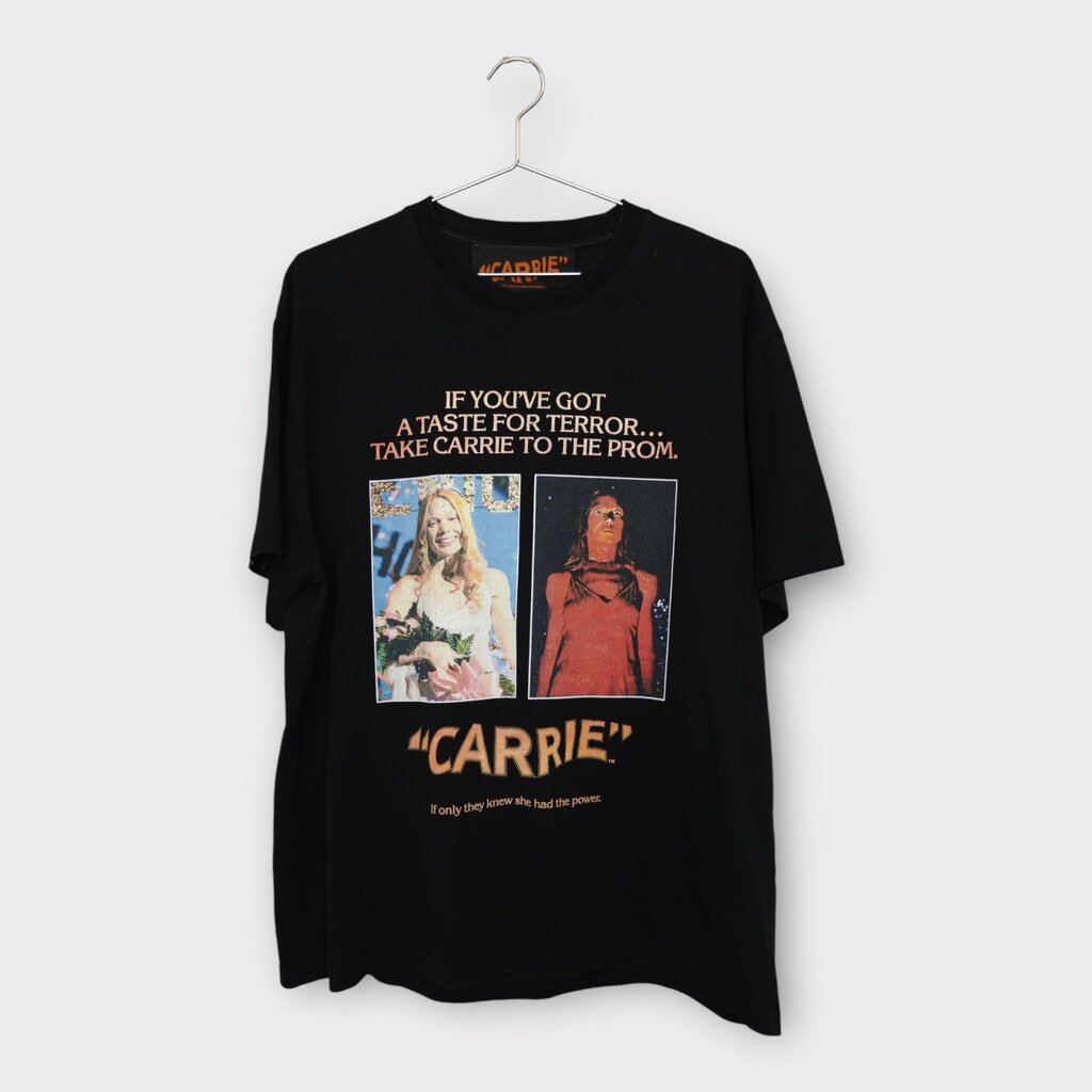 Black Carrie Horror Graphic Tee