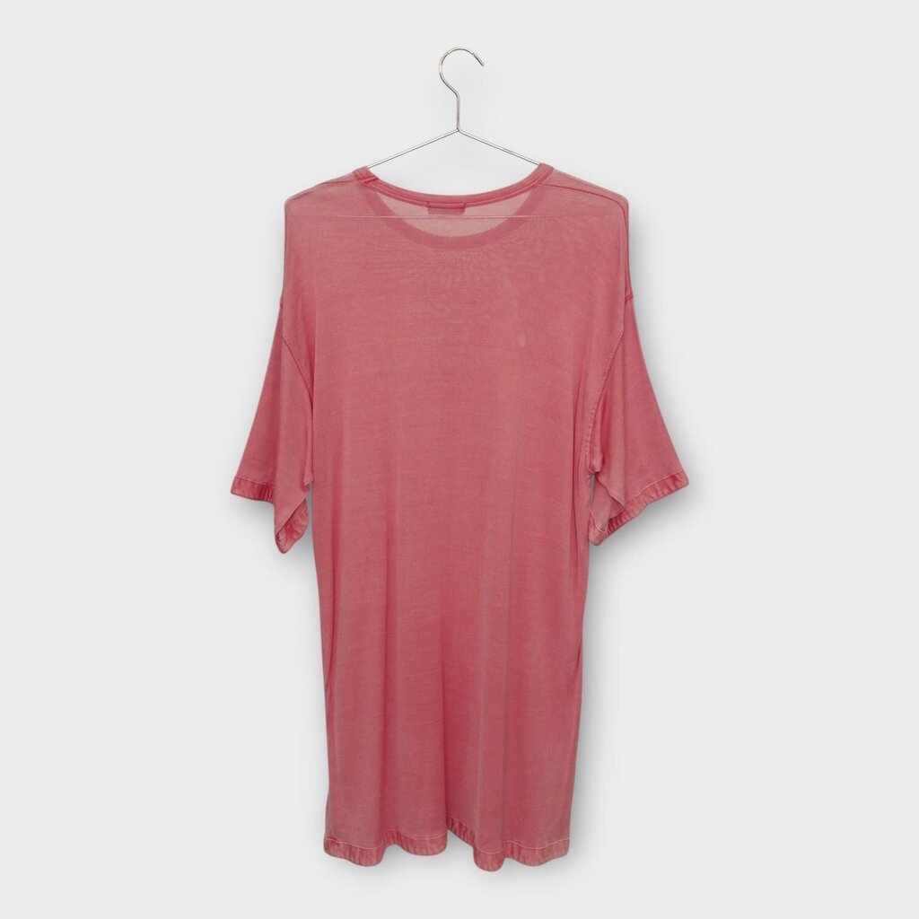 AD1999 Pink Dyed Tunic Tee