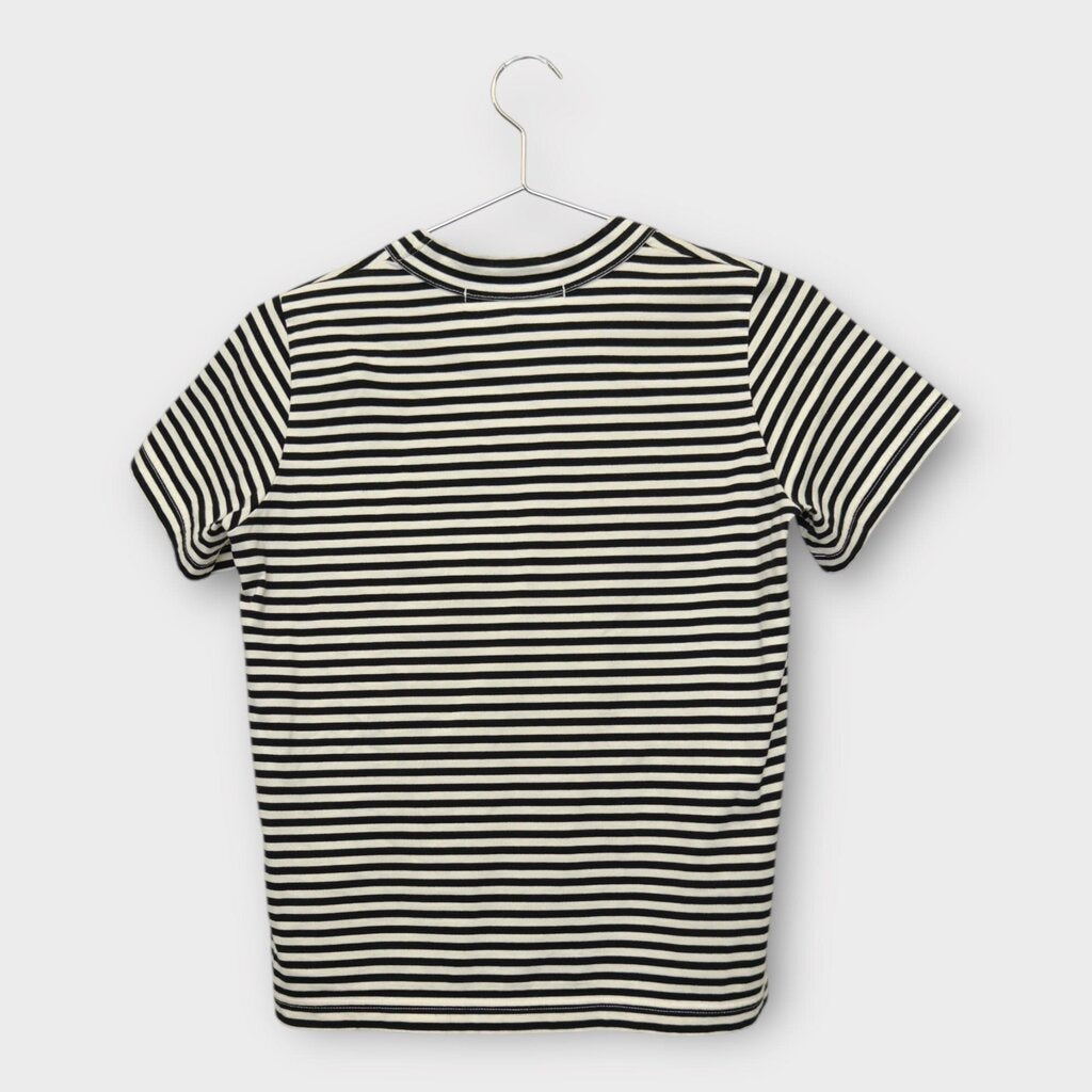 White & Black Stripe