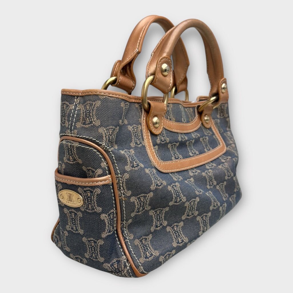 Denim Monogram Boogie Bag