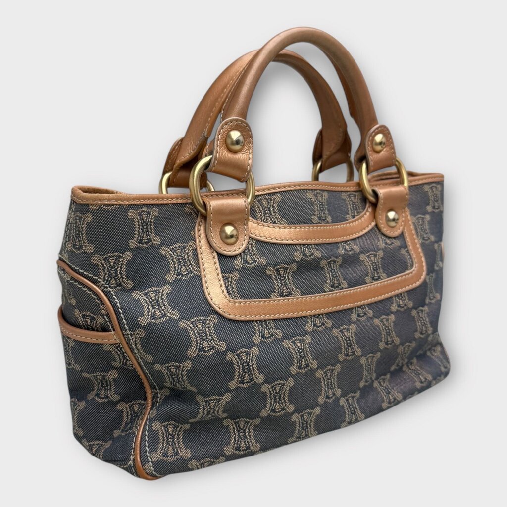 Denim Monogram Boogie Bag
