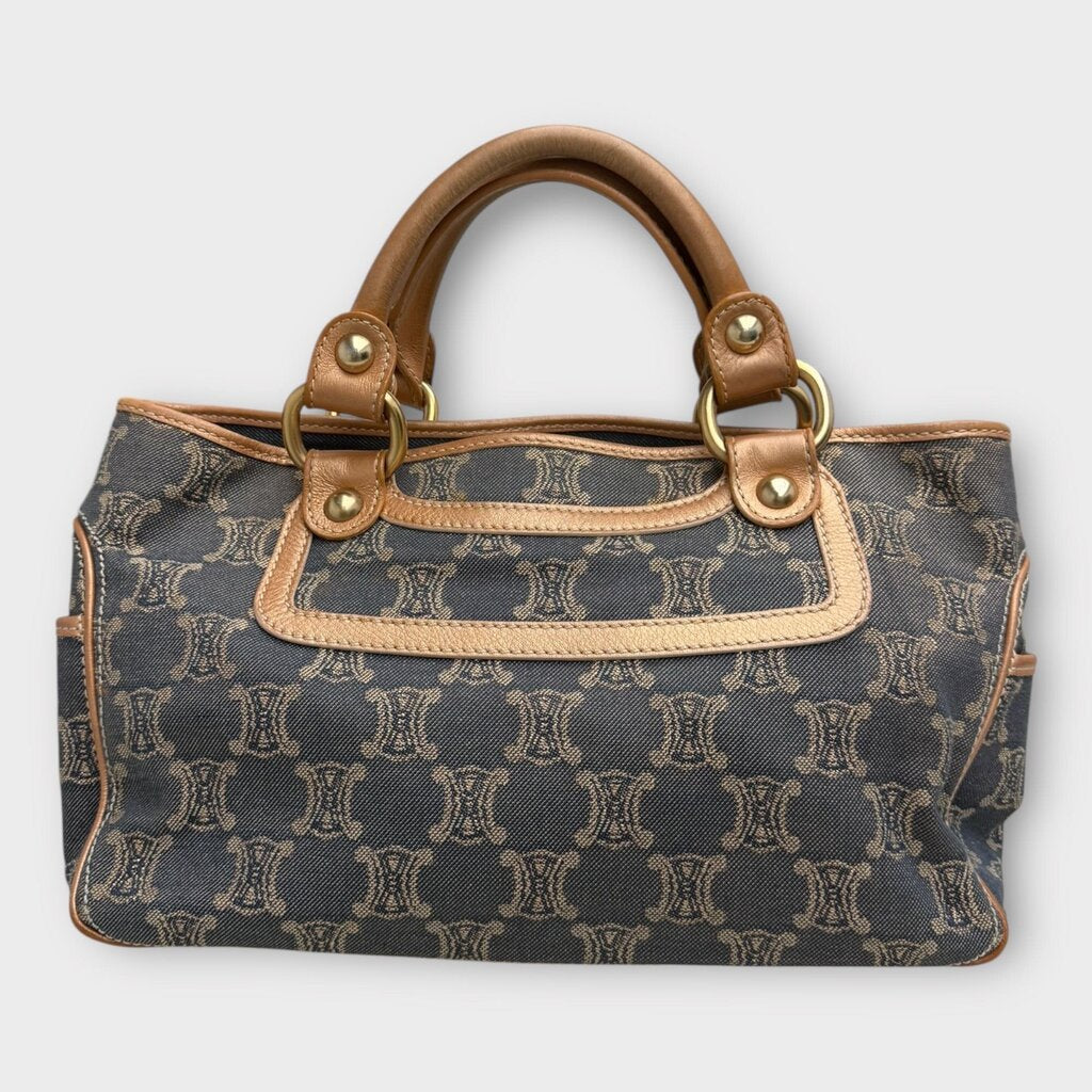 Denim Monogram Boogie Bag