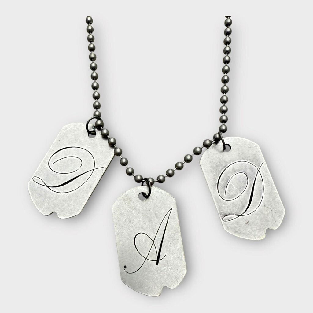 Dad Tag Necklace