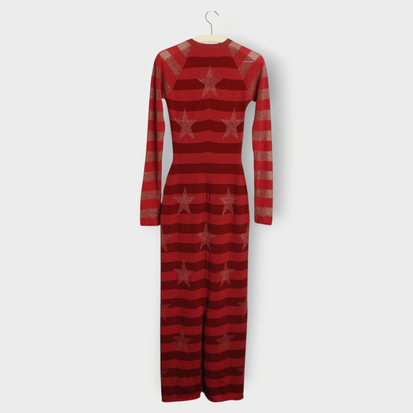 Striped Knit Star Dress