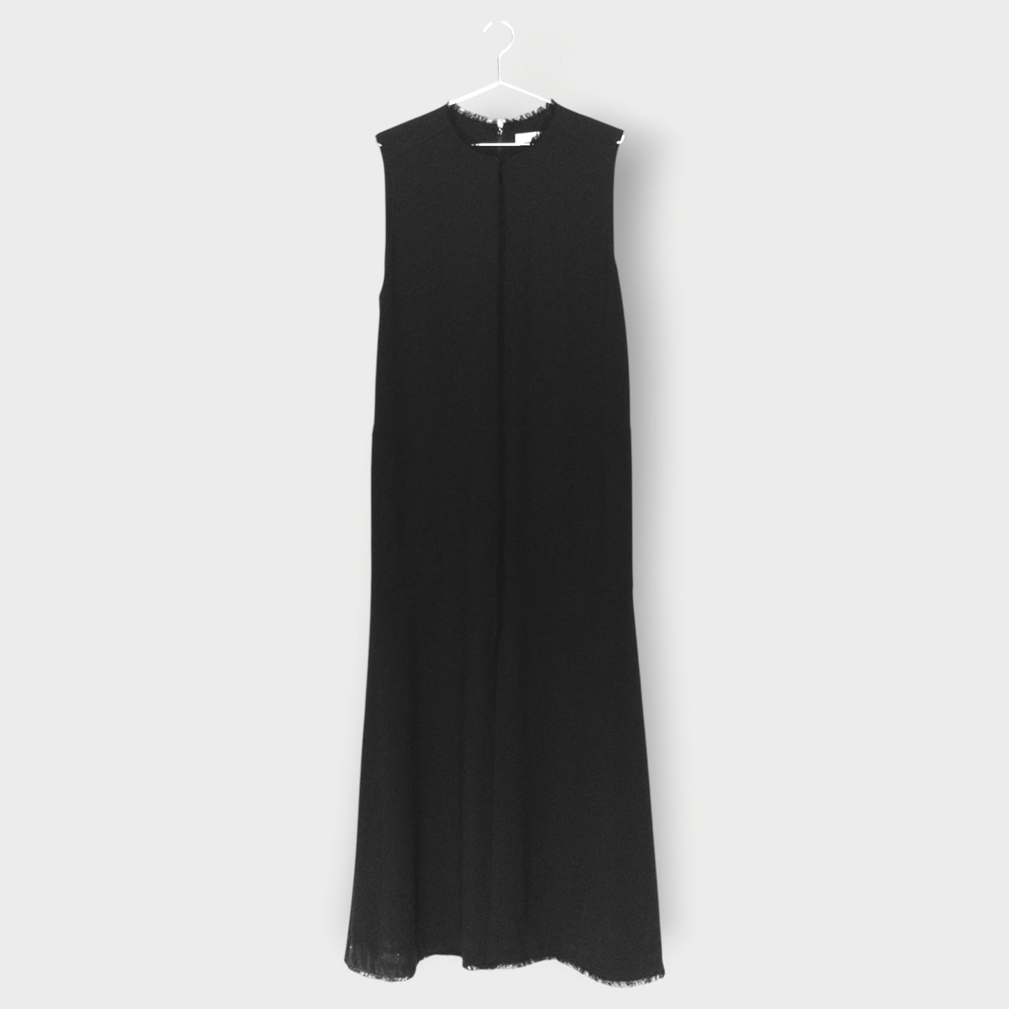 Fray Hem Maxi Dress