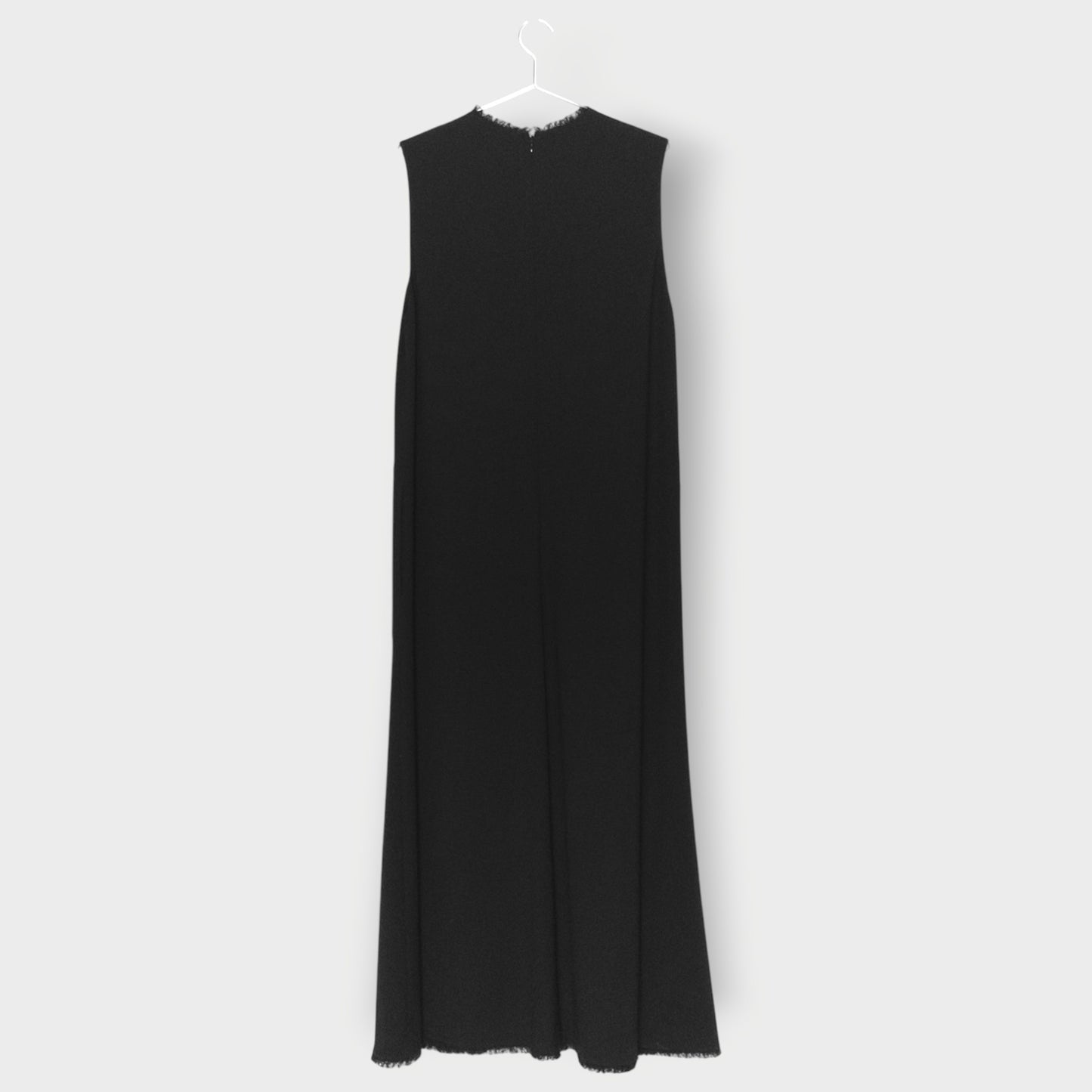 Fray Hem Maxi Dress