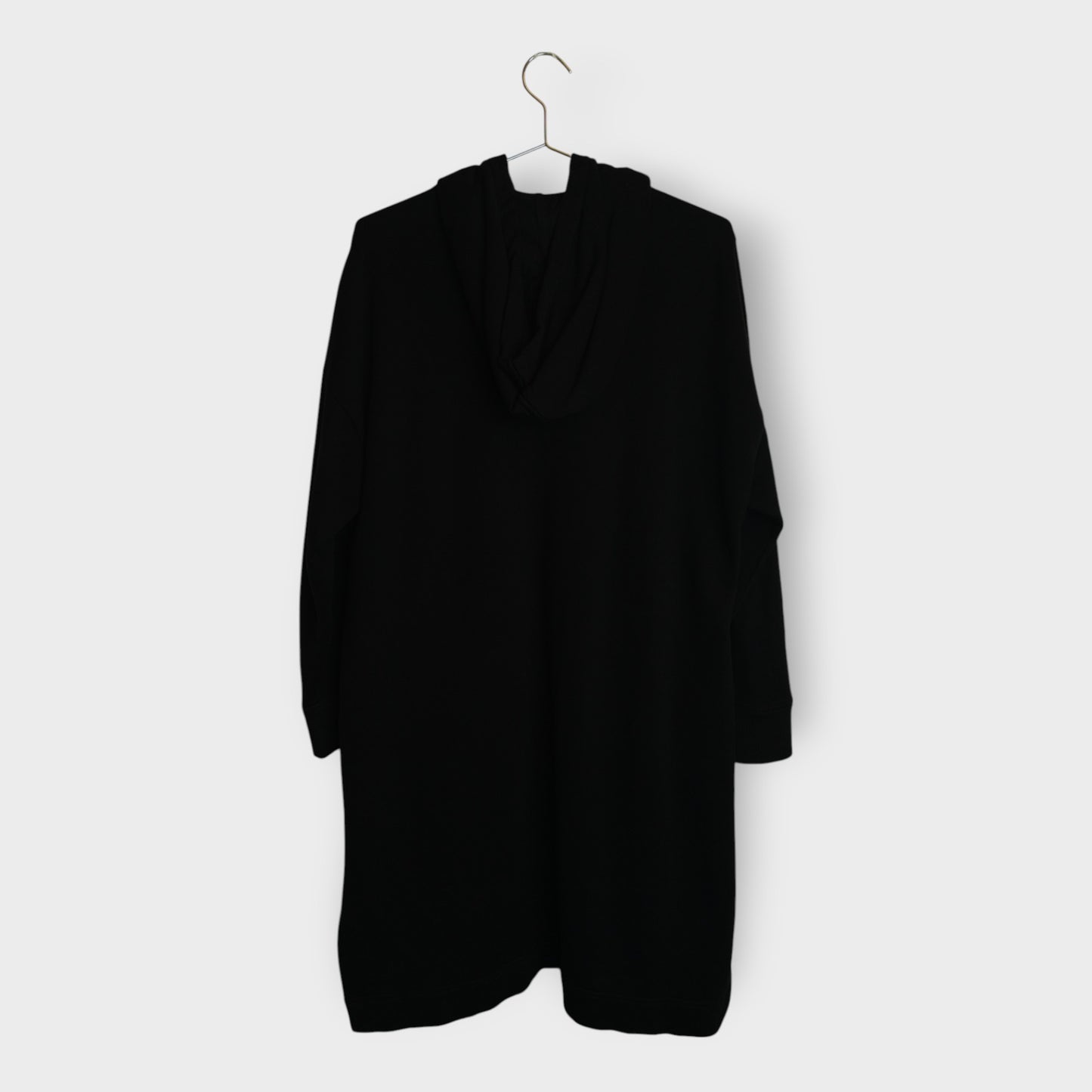 Jersey Longline Pearl Hoodie
