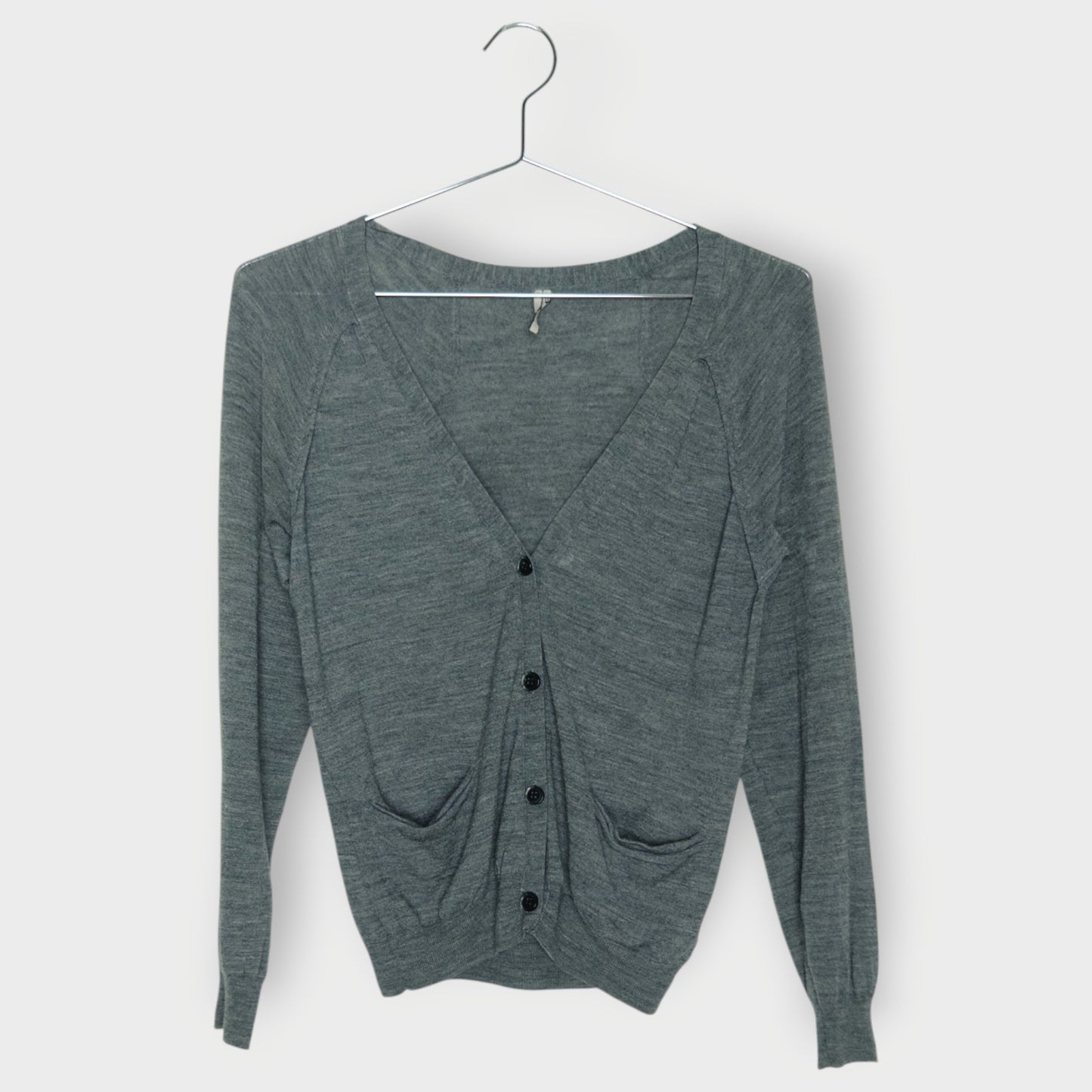 Wool Silk Cardigan