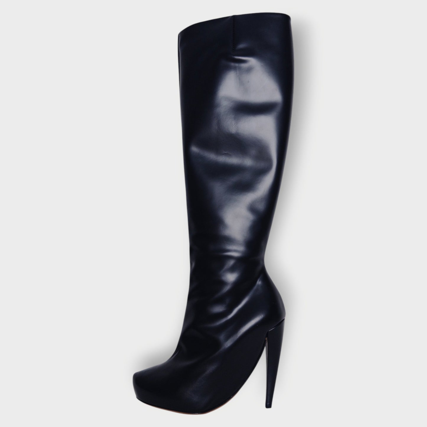Leather Knee High Boots