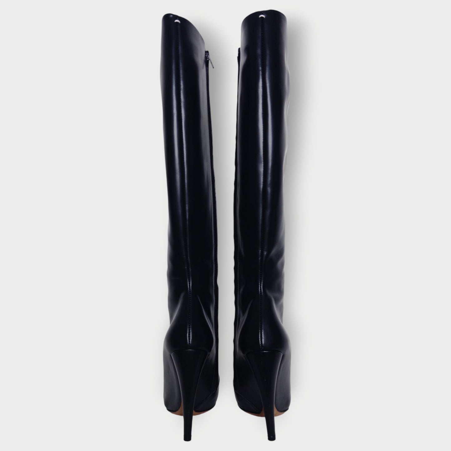 Leather Knee High Boots