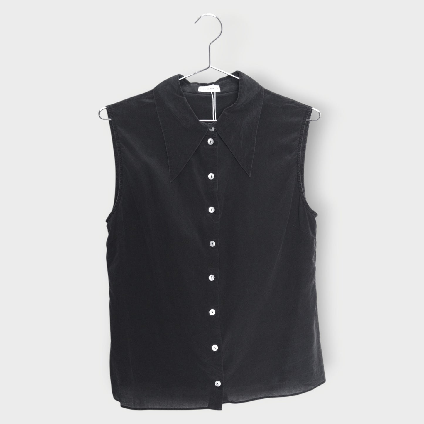 Silk Button Up Top