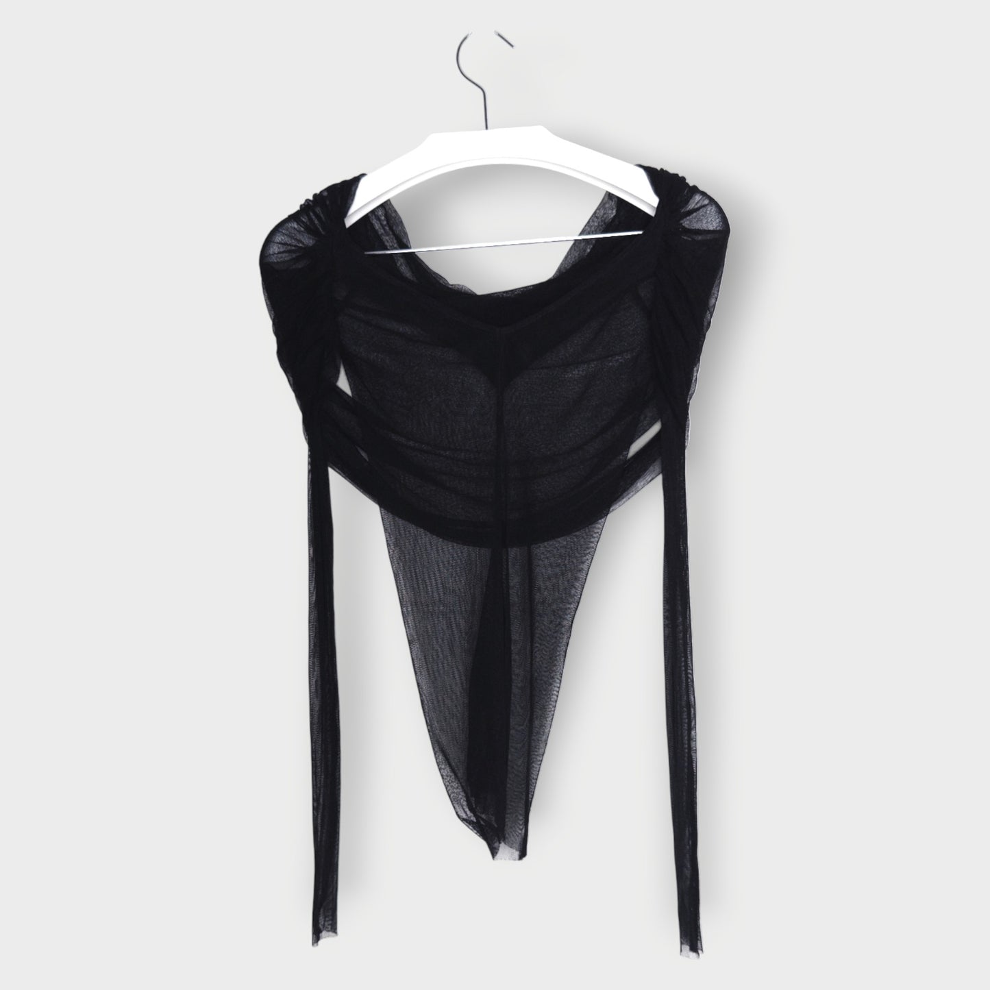 Veiled Mesh Top