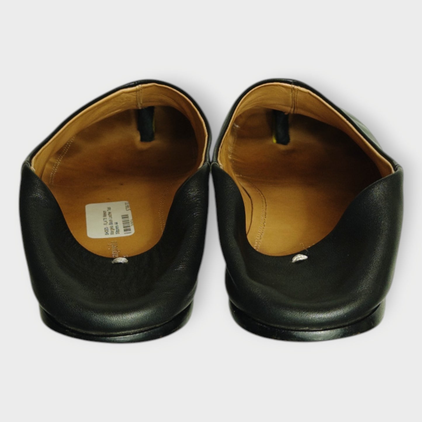 Leather Tabi Slippers