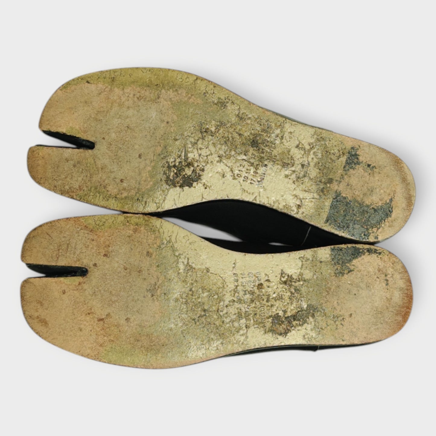 Leather Tabi Slippers