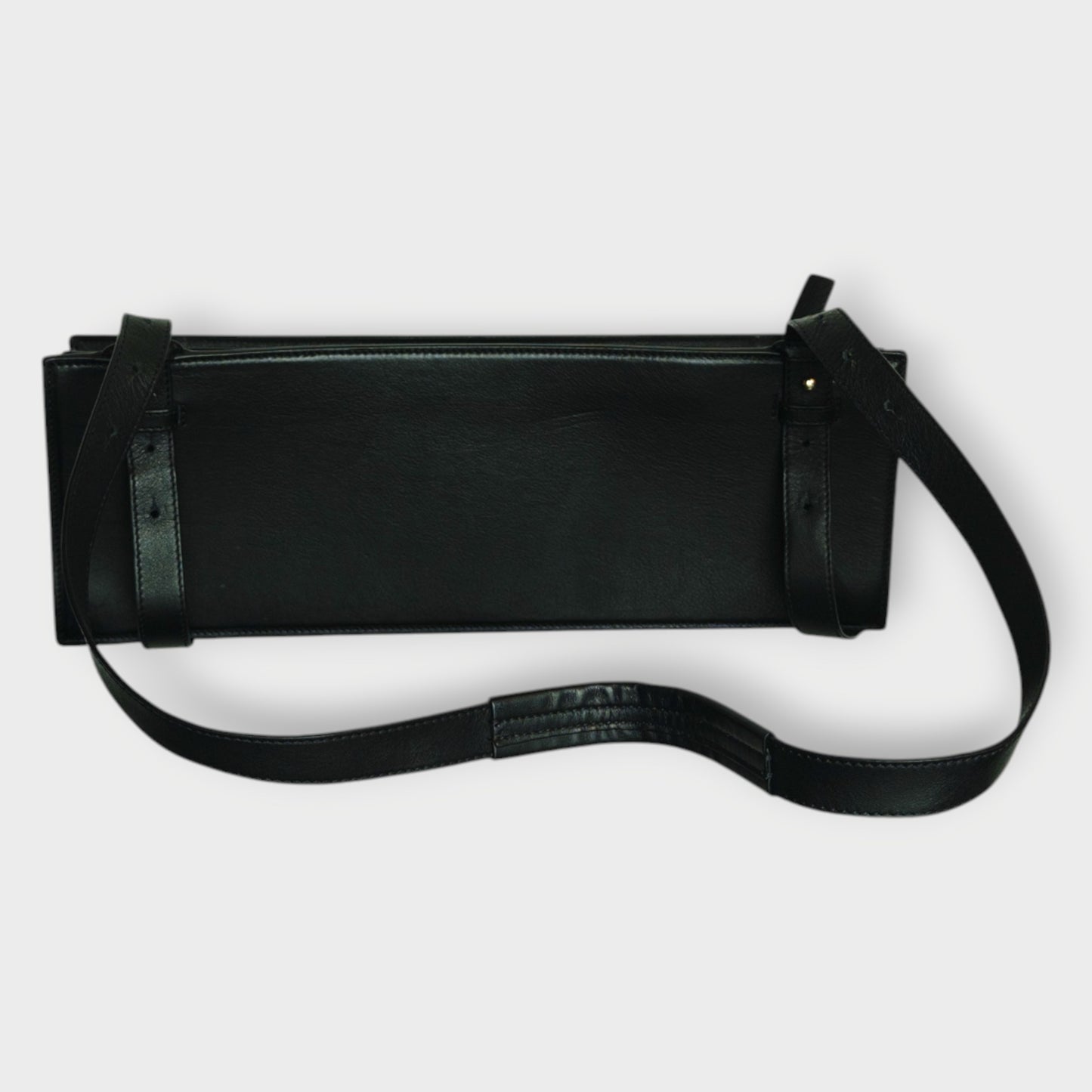 Leather Accordion Crossbody Bag