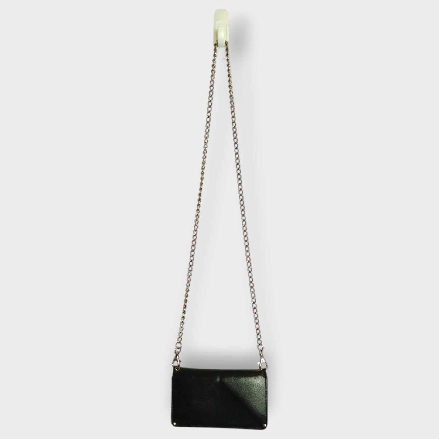 Leather Wallet Chain Cross Body