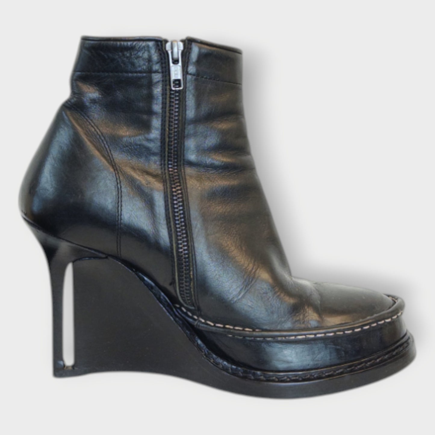 Stiletto Wedge Ankle Boot