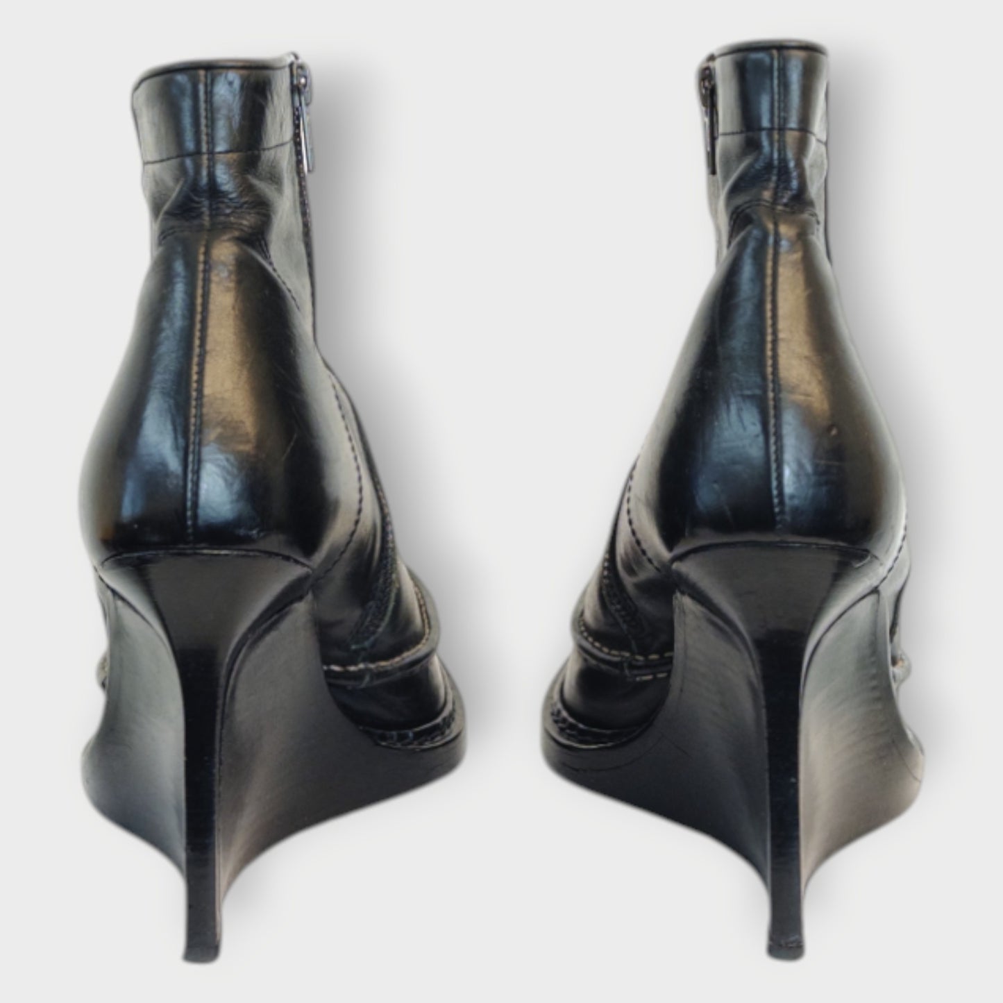 Stiletto Wedge Ankle Boot