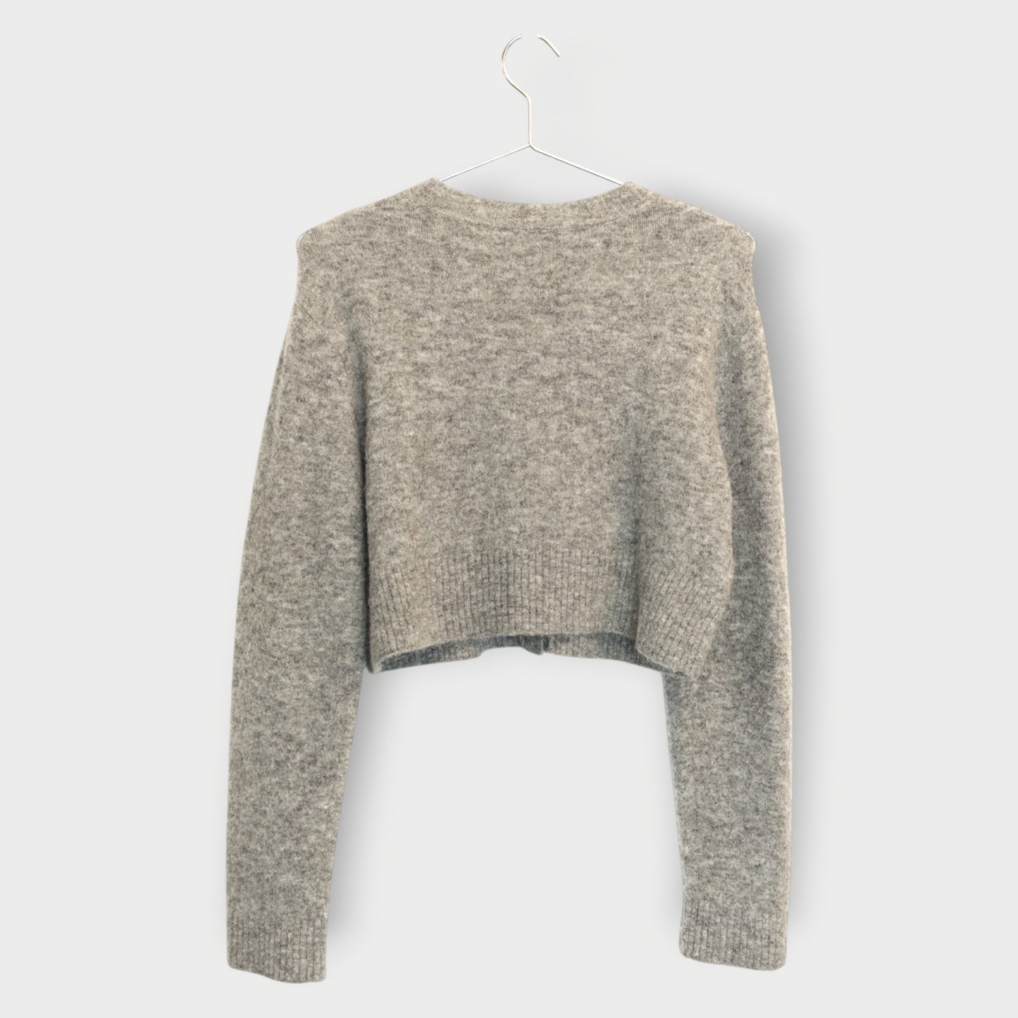 Wool Flower Cardigan