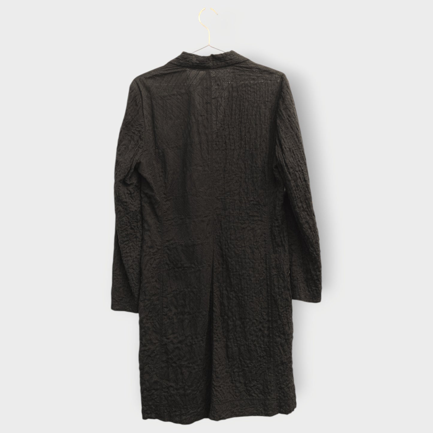 Crinkle Longline Jacket