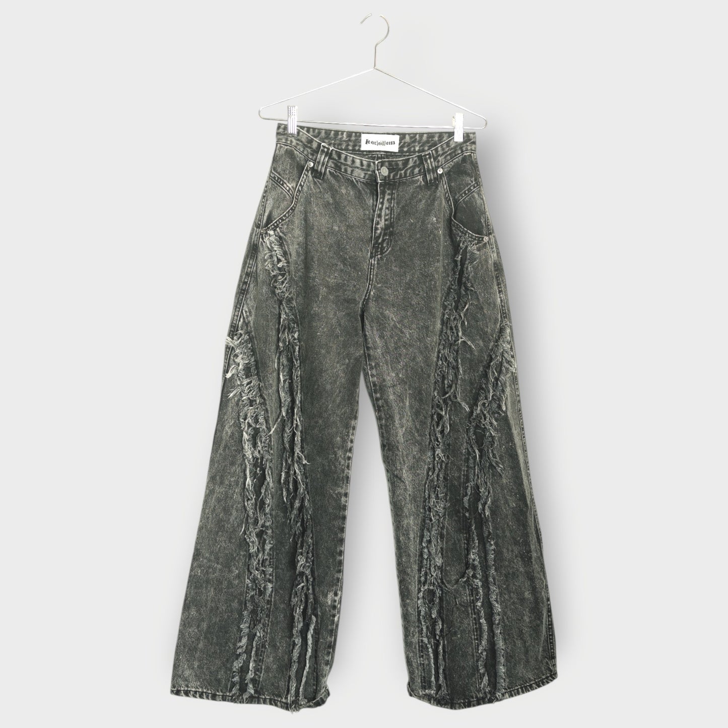 Baggy Spliced Jeans