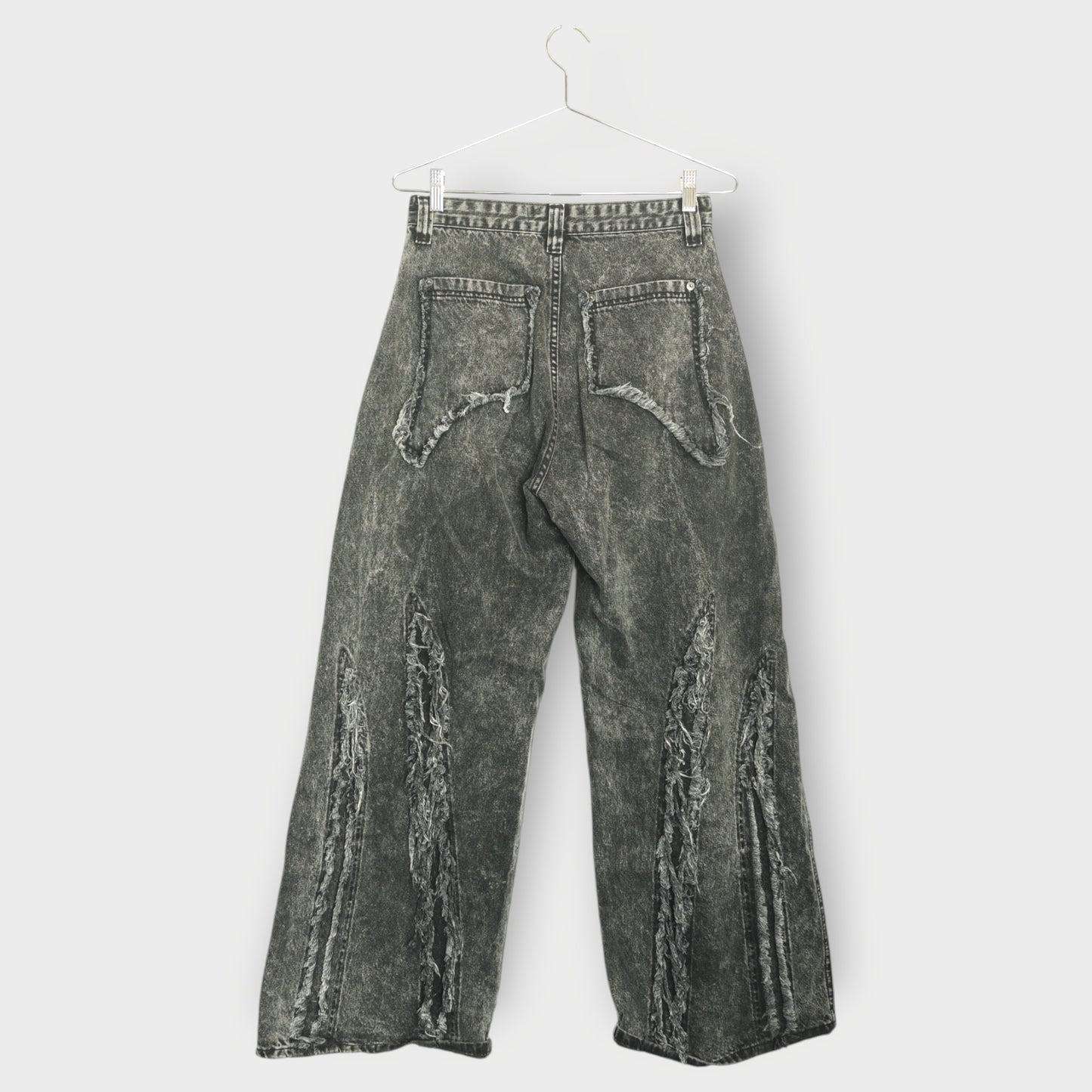 Baggy Spliced Jeans