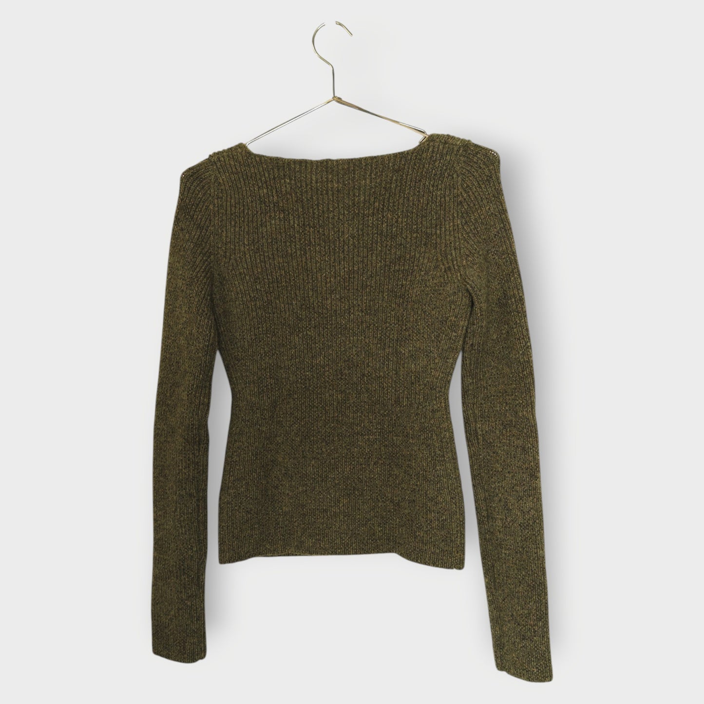 Sweetheart Neckline Knit