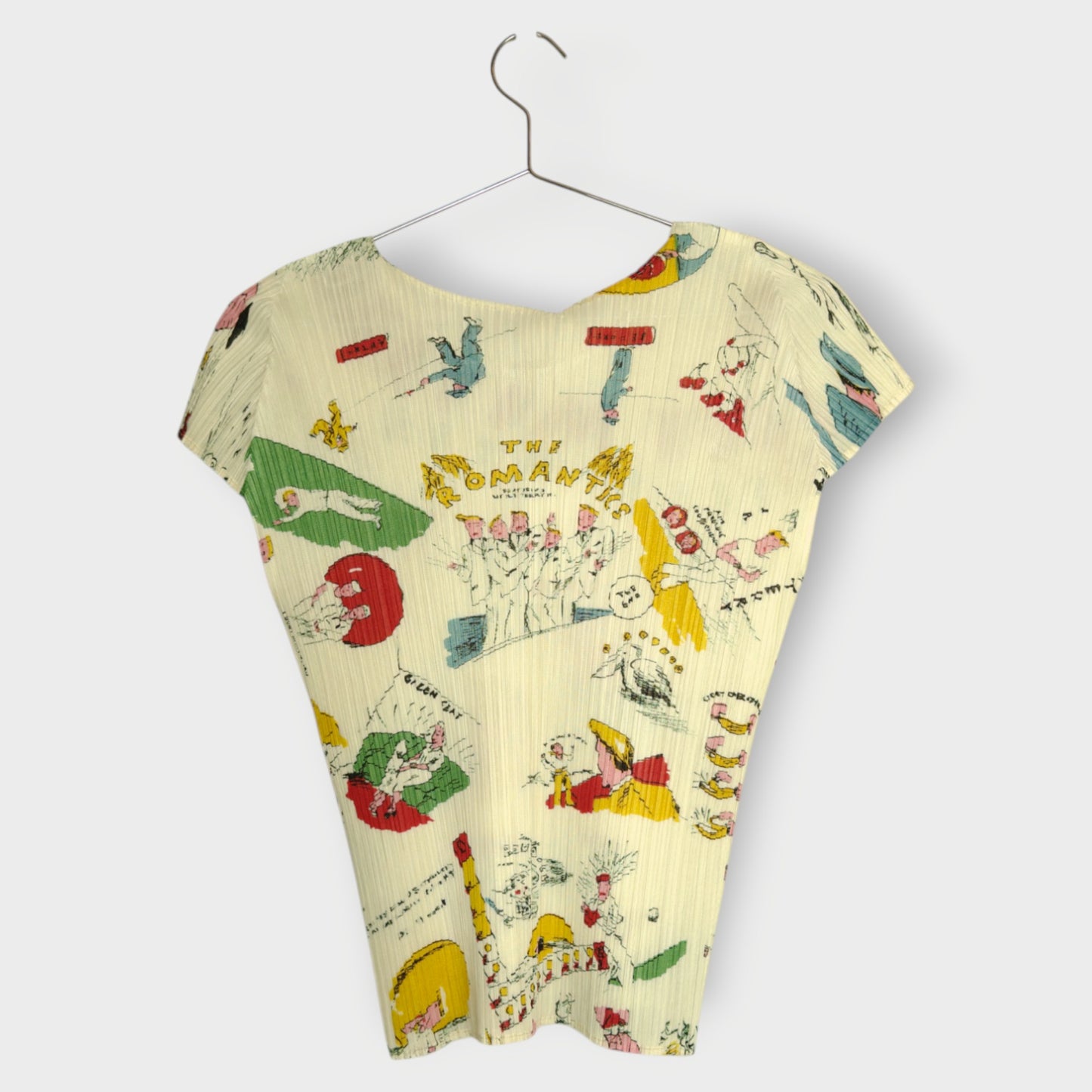 Terry Johnson Drawing Pleat Top