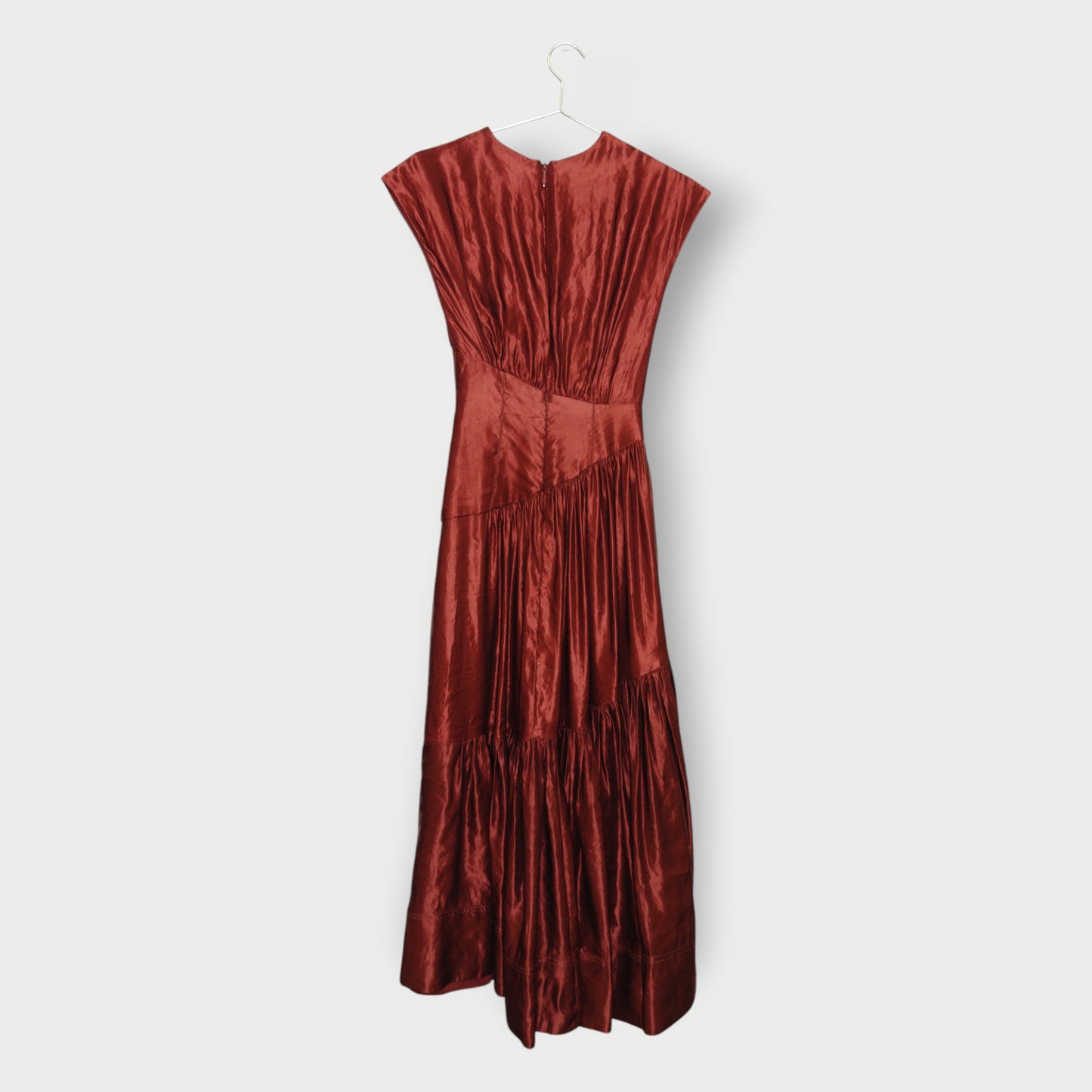 Viscose Linen Corset Maxi Dress