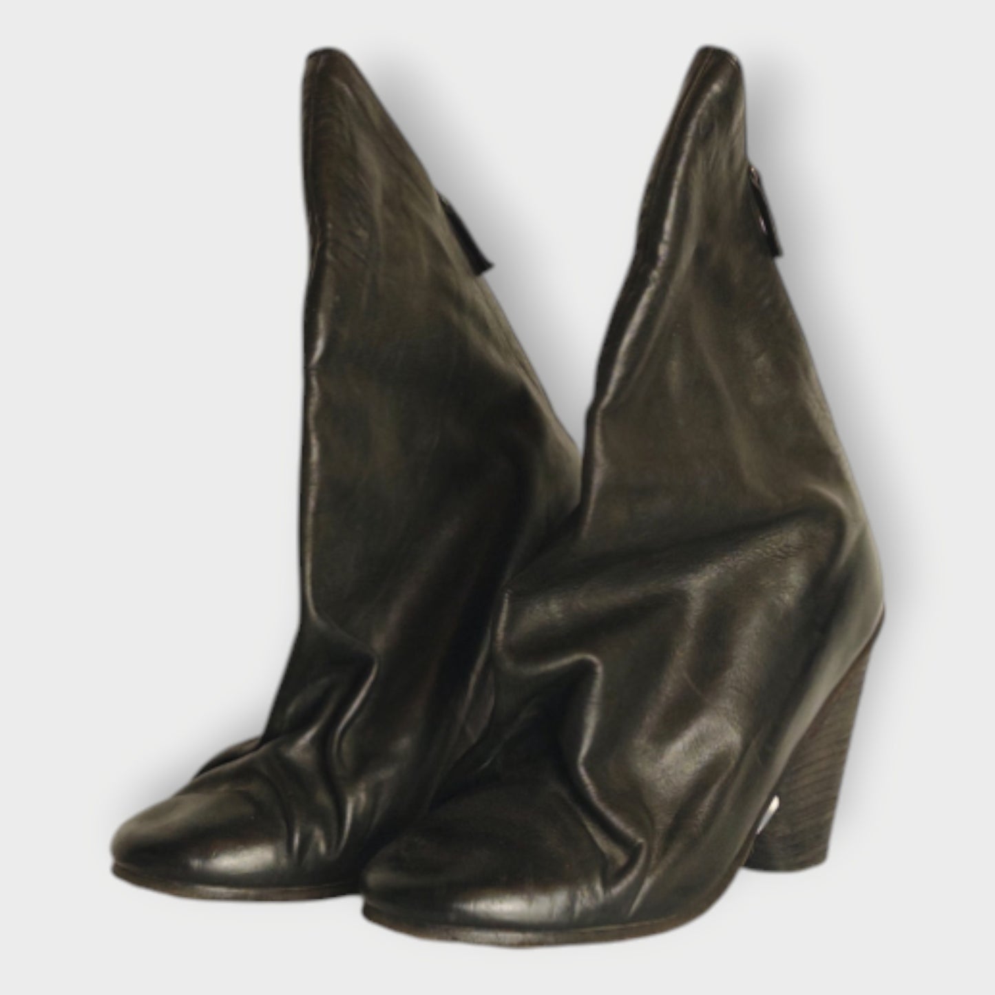 Zip Slouch Boots