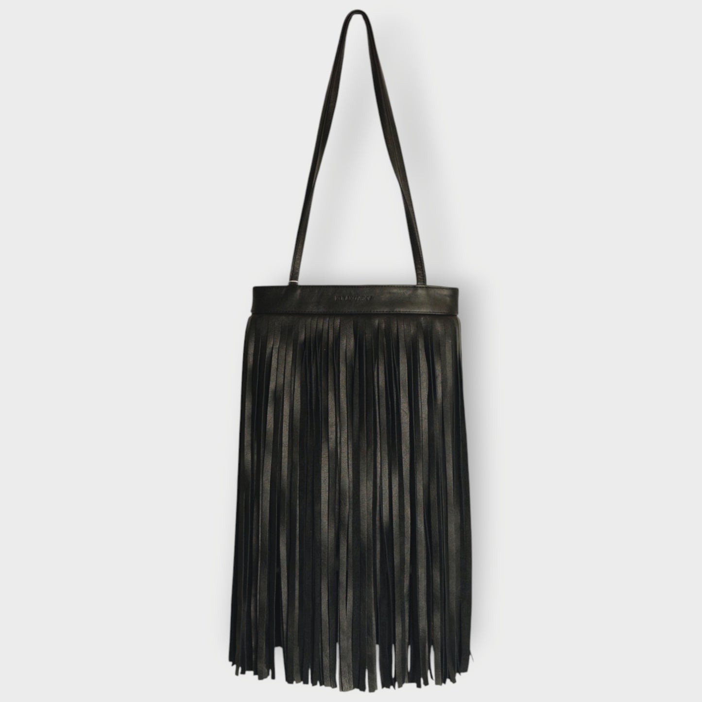 Leather Tassle Bag