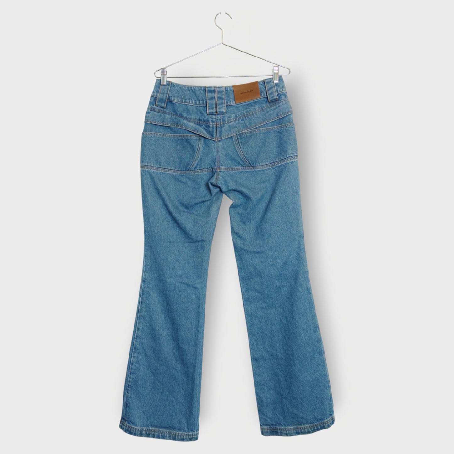 Panelled Low Rise Jeans