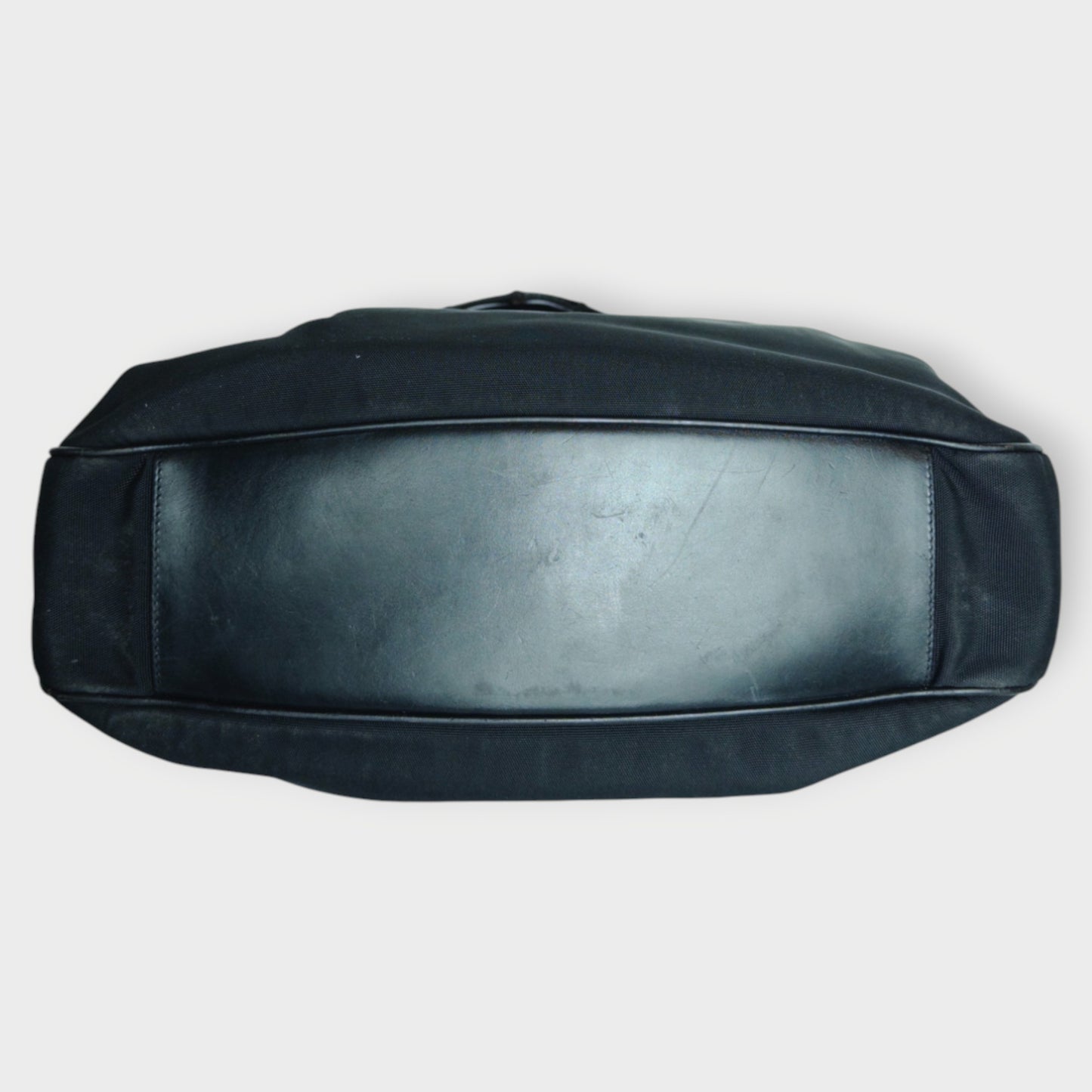 Canvas Bamboo Handle Bag