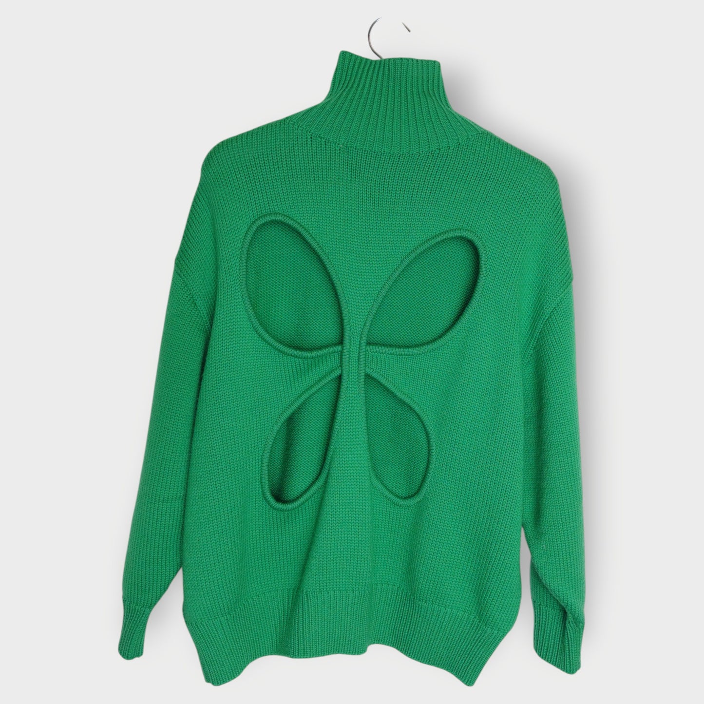 Wool Cut Out Sweater