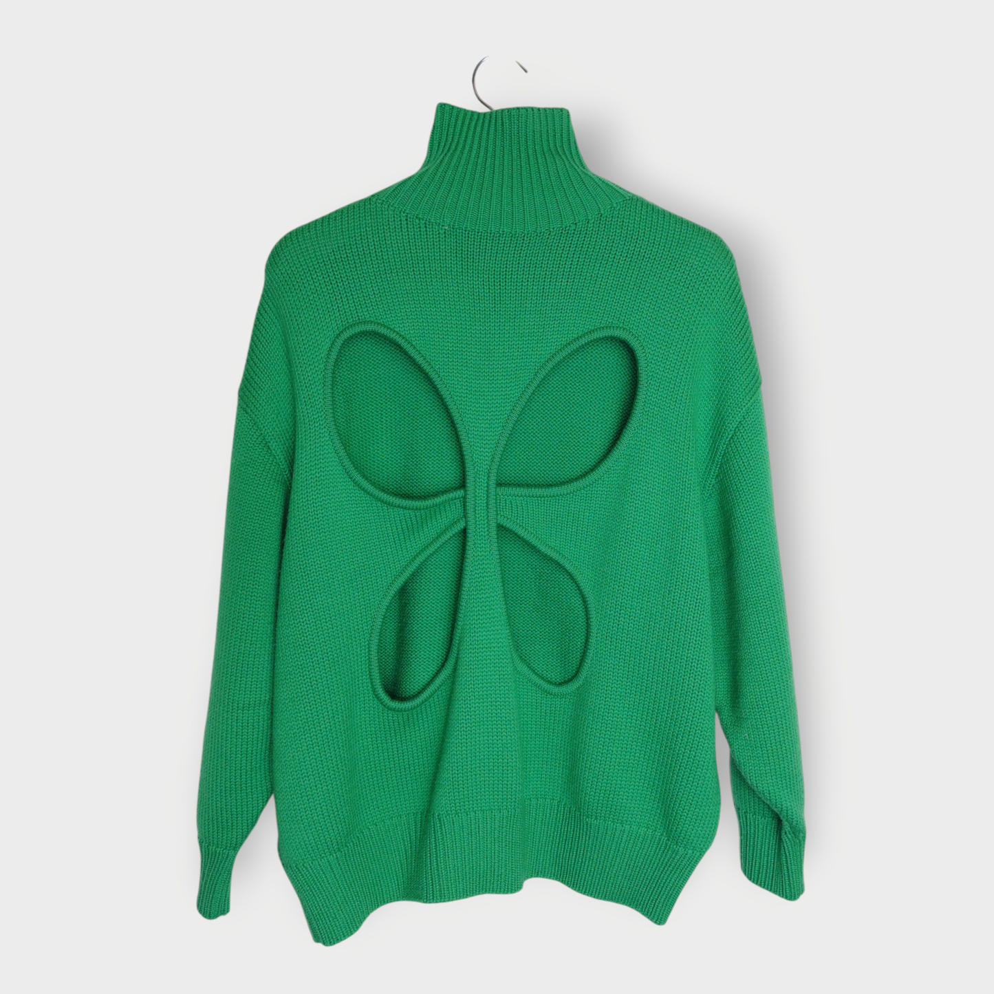 Wool Cut Out Sweater