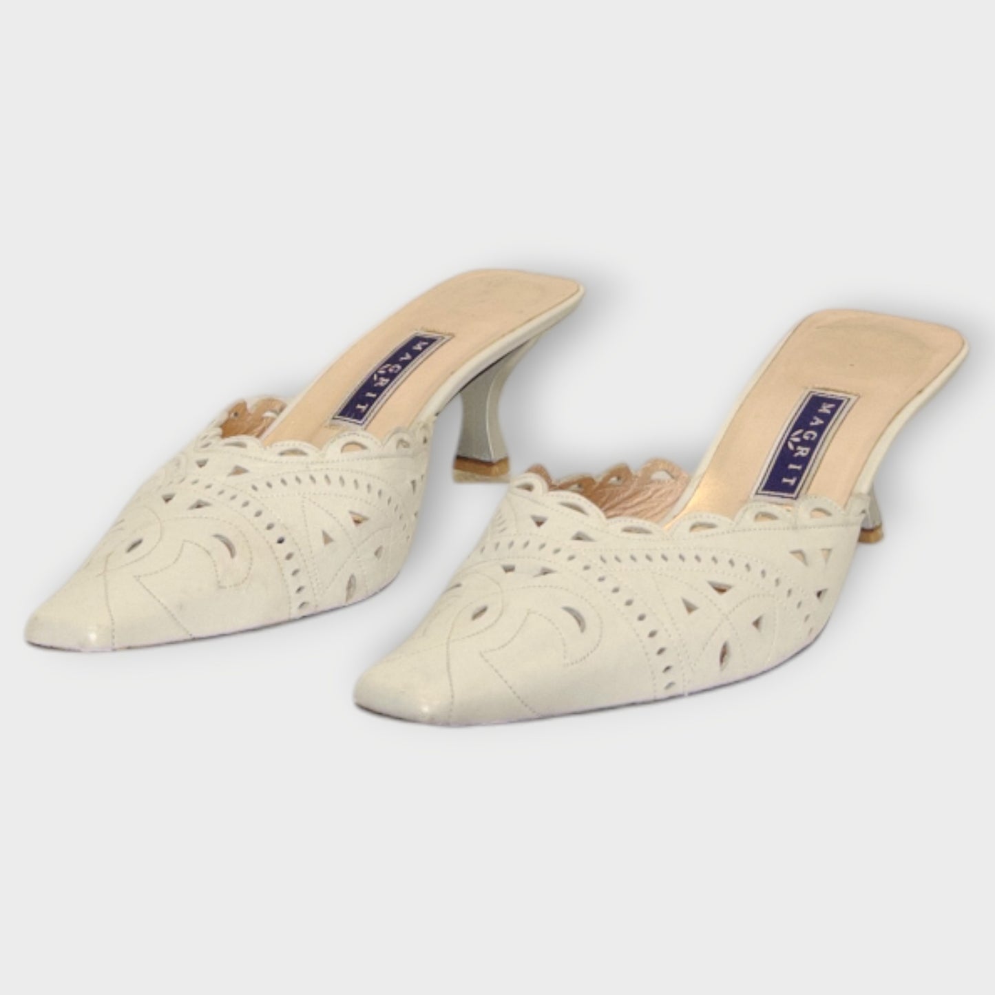 Laser Cut Kitten Heel