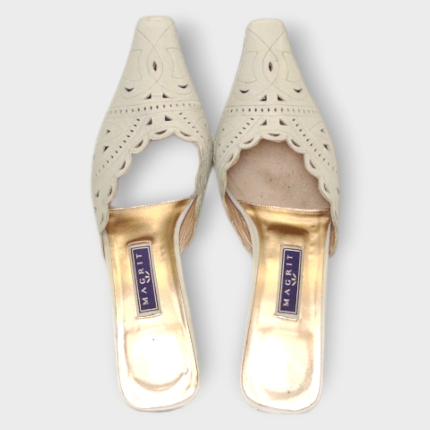 Laser Cut Kitten Heel