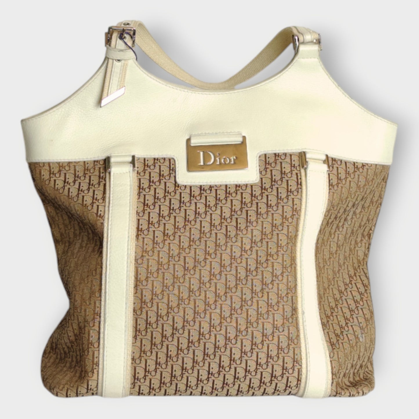 Street Chic Leather Monogram Bag