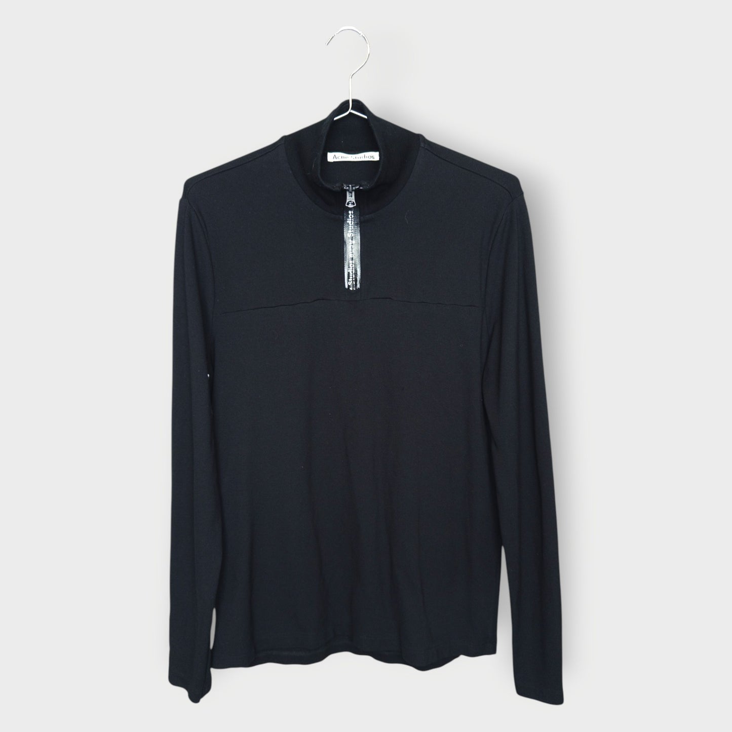 Half Zip Long Sleeve Top