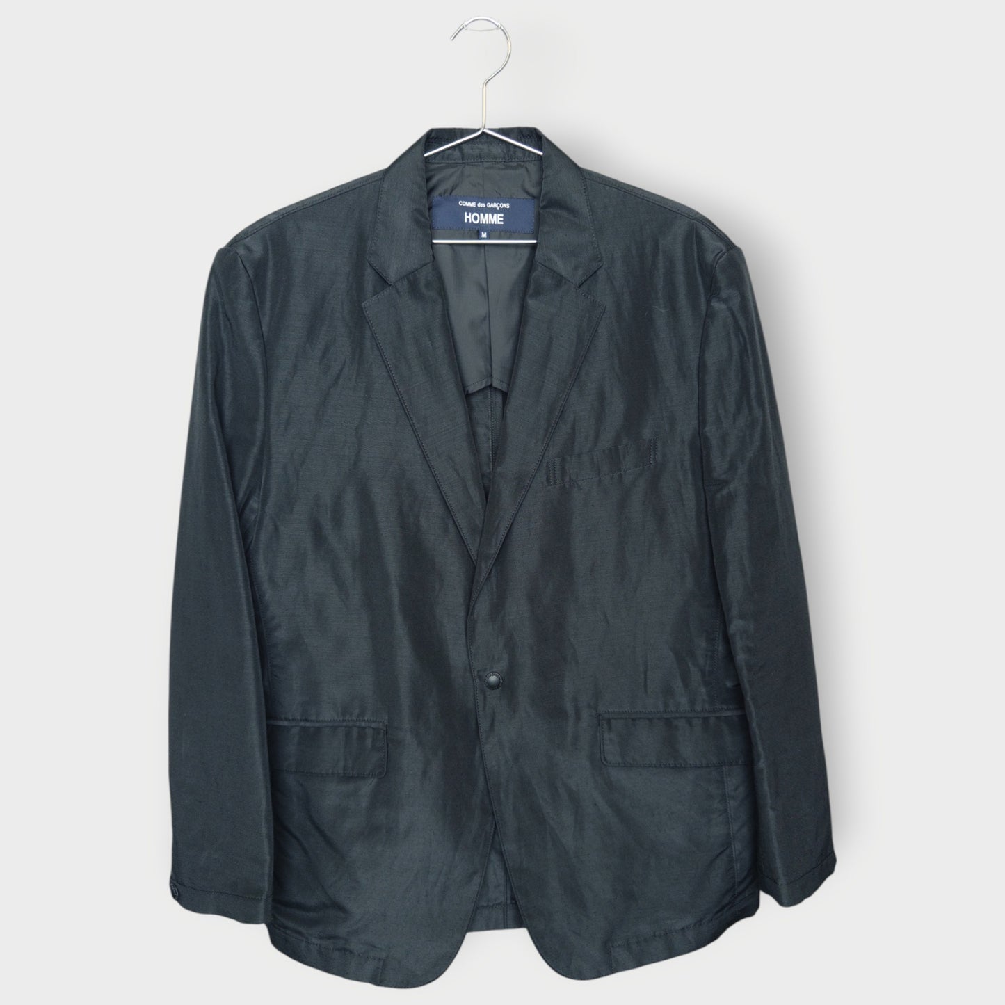 Shantung Chest Welt Pocket Blazer
