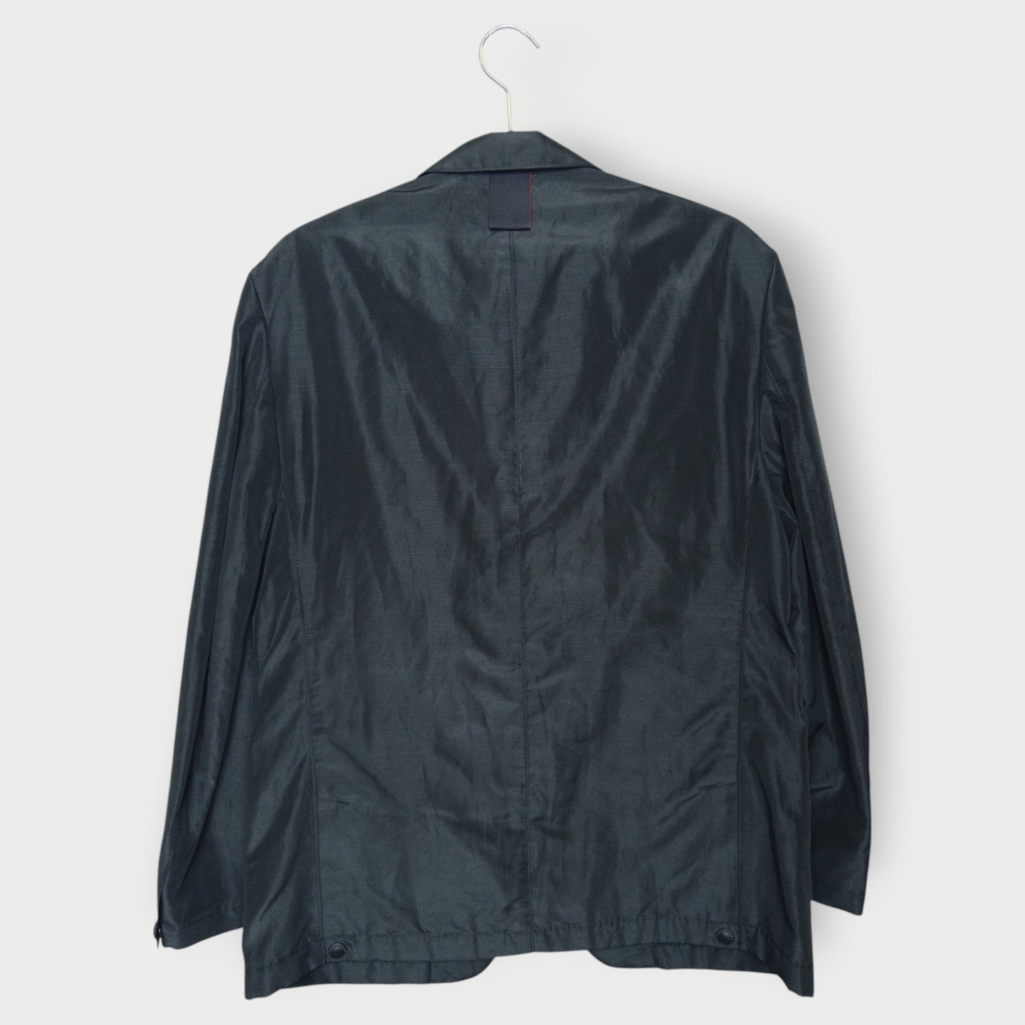 Shantung Chest Welt Pocket Blazer