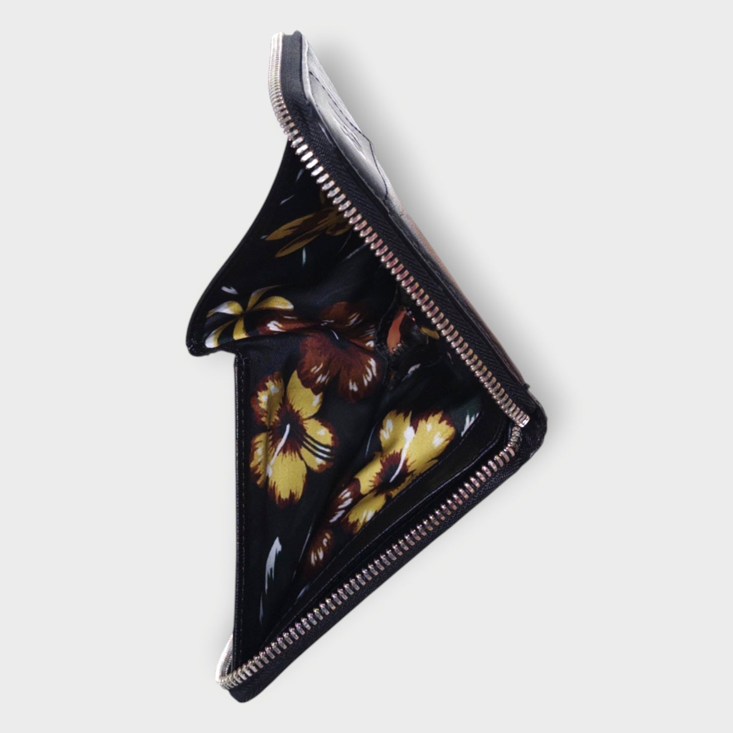 Leather Zip Around Wallet