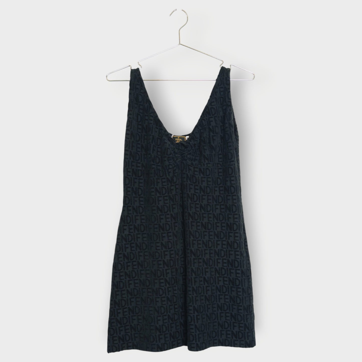 Monogram Slip Dress