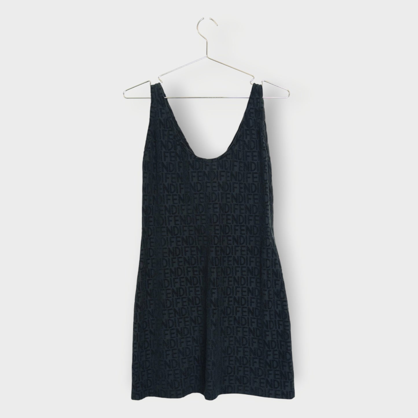 Monogram Slip Dress