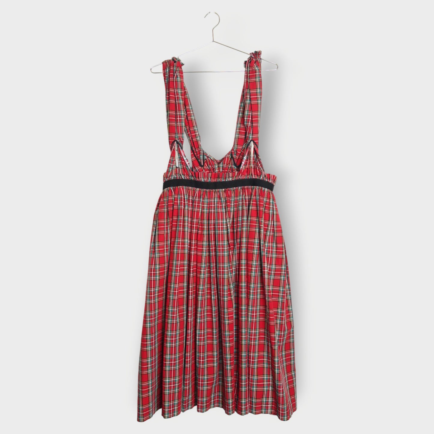 Tartan Pinafore Dress
