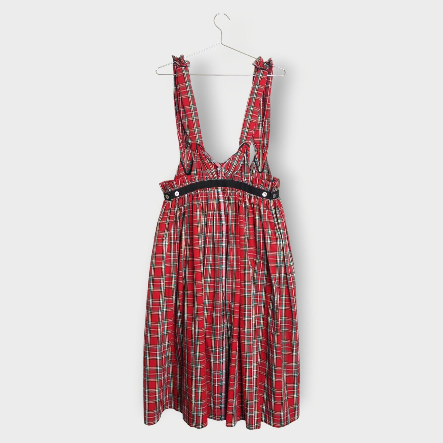 Tartan Pinafore Dress