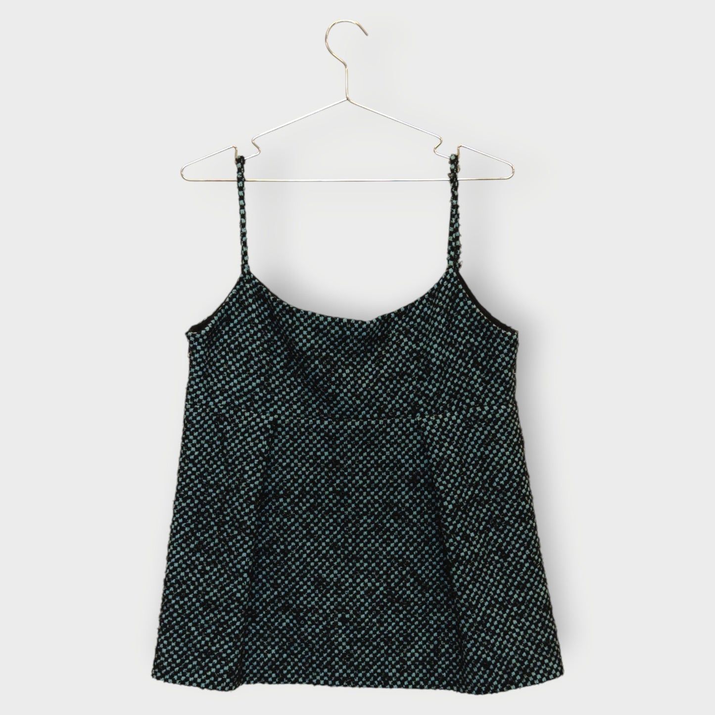 Tweed Baby Doll Top