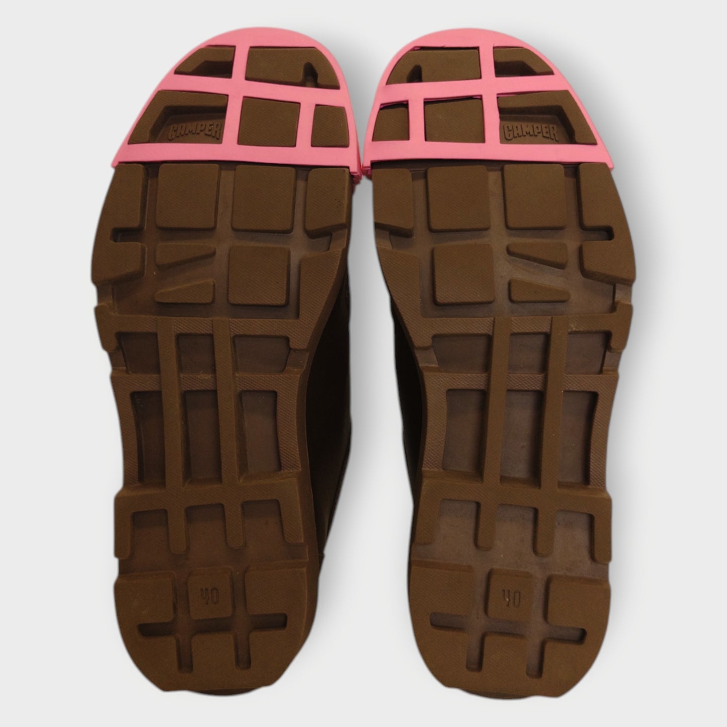 Leather Rubber Cap Boat Shoe