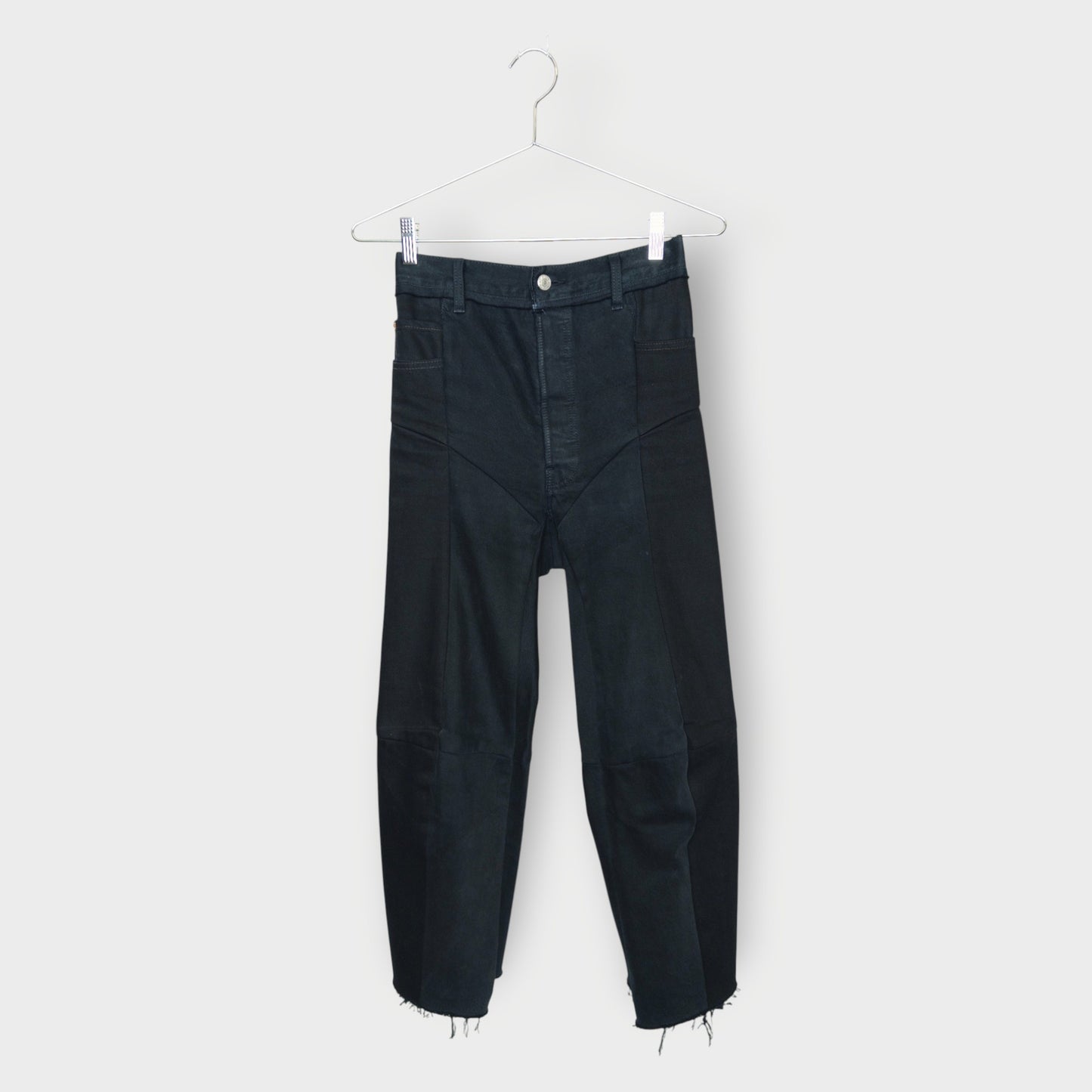 Reworked Denim Wide Leg Jeans